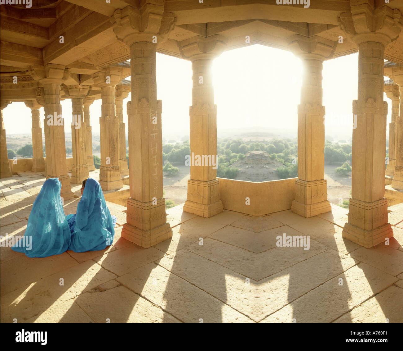 Indian women, Jaiselmer, Rajasthan, India Stock Photo