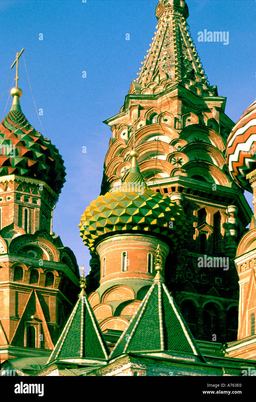 Moscow St Basil s Stock Photo