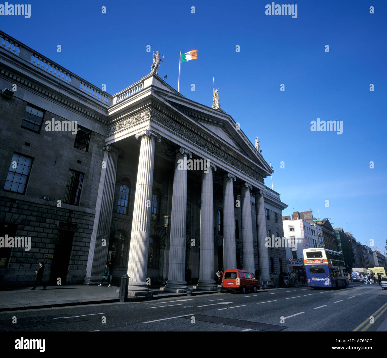 The General Post Office in Dublin Ireland Stock Photo Alamy