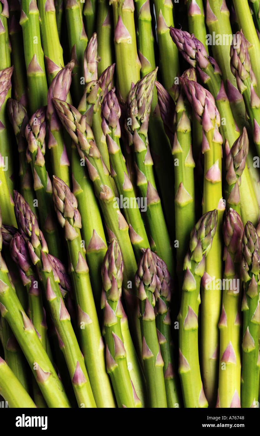 Background of asparagus Stock Photo