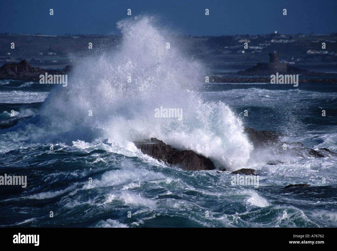 Crashing Waves Stock Photo