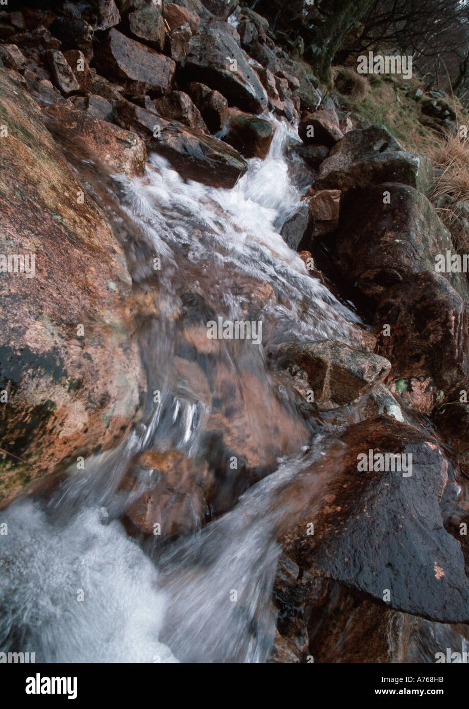 Water running over small hi-res stock photography and images - Alamy