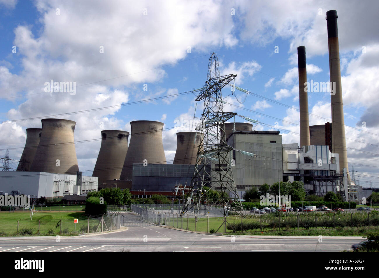 Ferrybridge Power Station near Knottingley Pontefract West Yorkshire