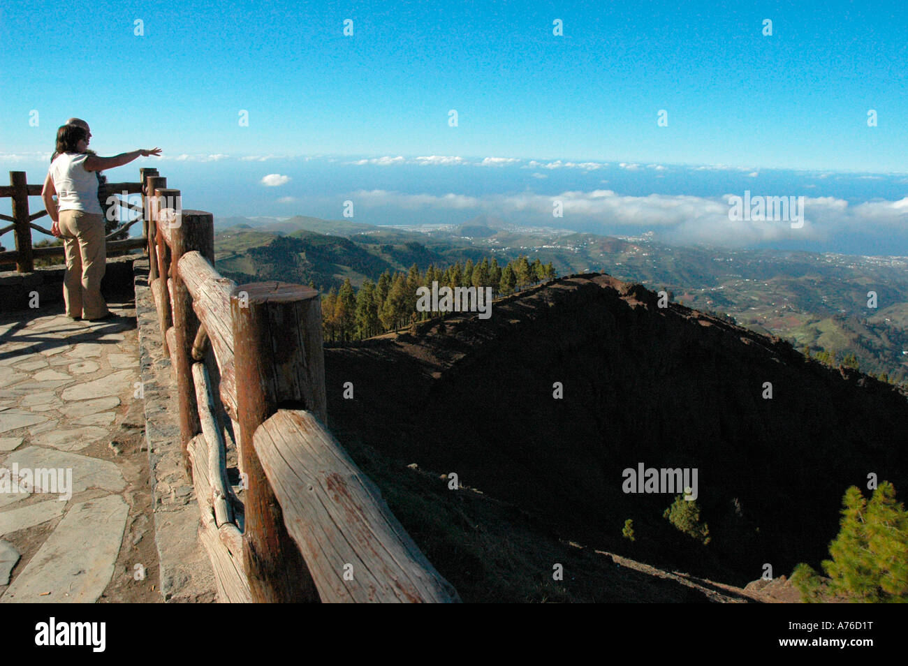 Pinos de Galdar Viewpoint GRAN CANARIA Canary Islands Spain Stock Photo