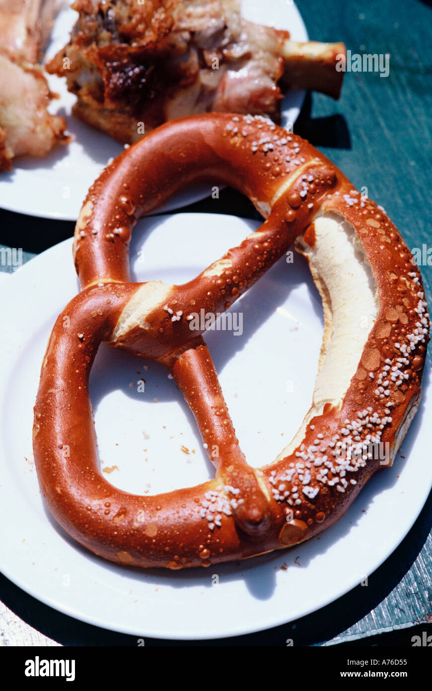 Traditional Bavarian food Stock Photo Alamy