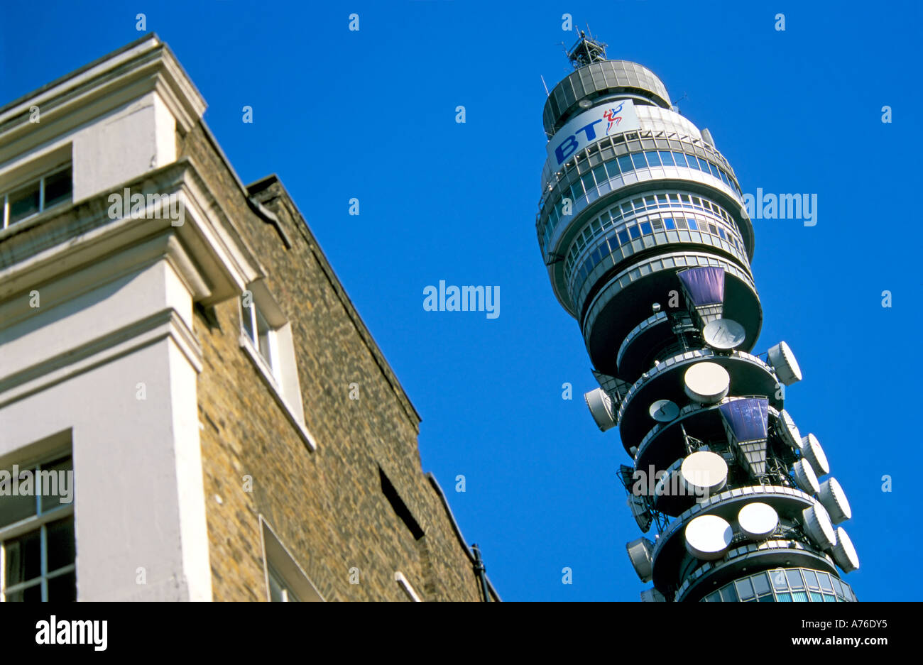 View of the GPO Post Office Tower Details about   NEW Old Stock 3D London Postcard 