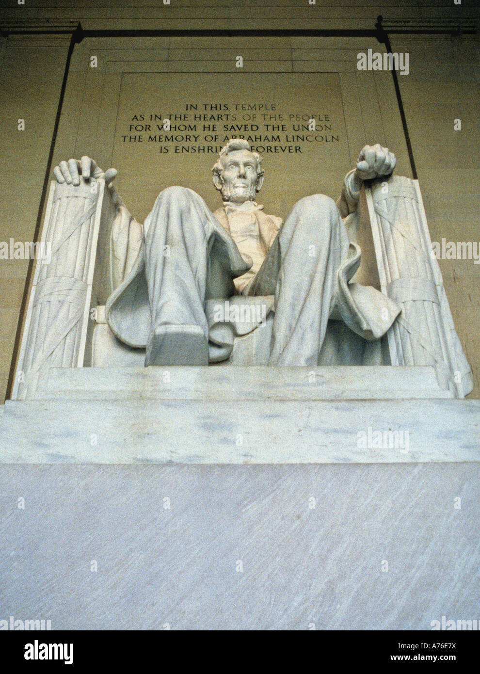 The Lincoln Memorial, Washington DC, USA Stock Photo