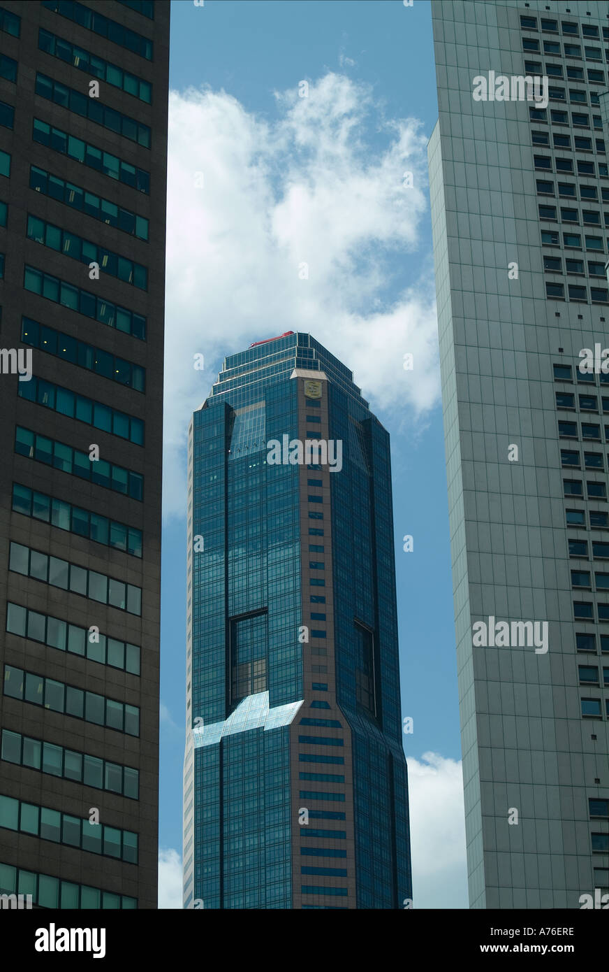 High rise offices, Singapore Stock Photo - Alamy