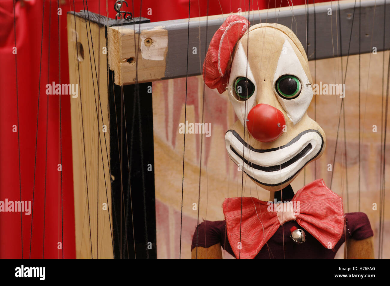 Clown closeup Stock Photo Alamy