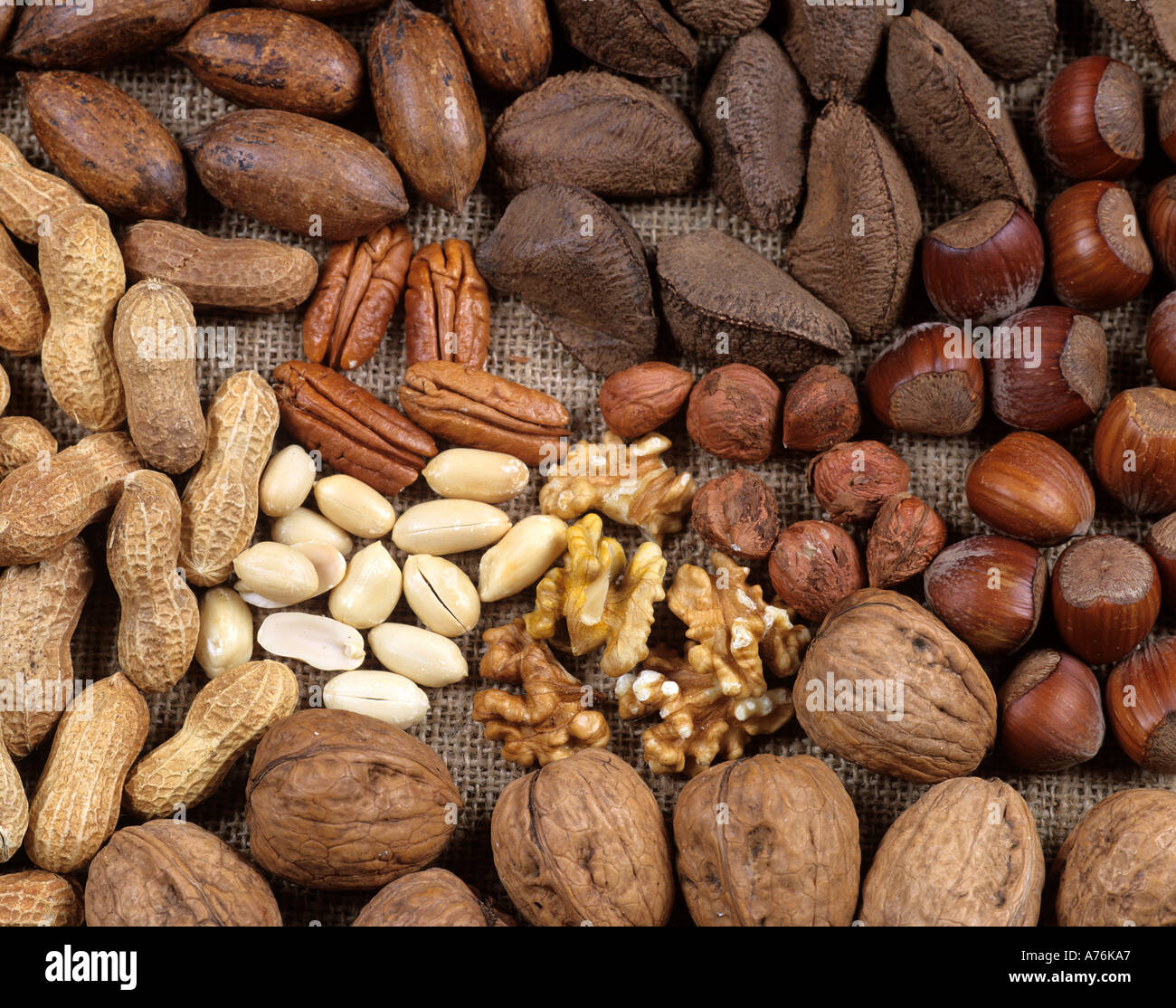 Nuss Nuesse Nut Nuts Stock Photo - Alamy