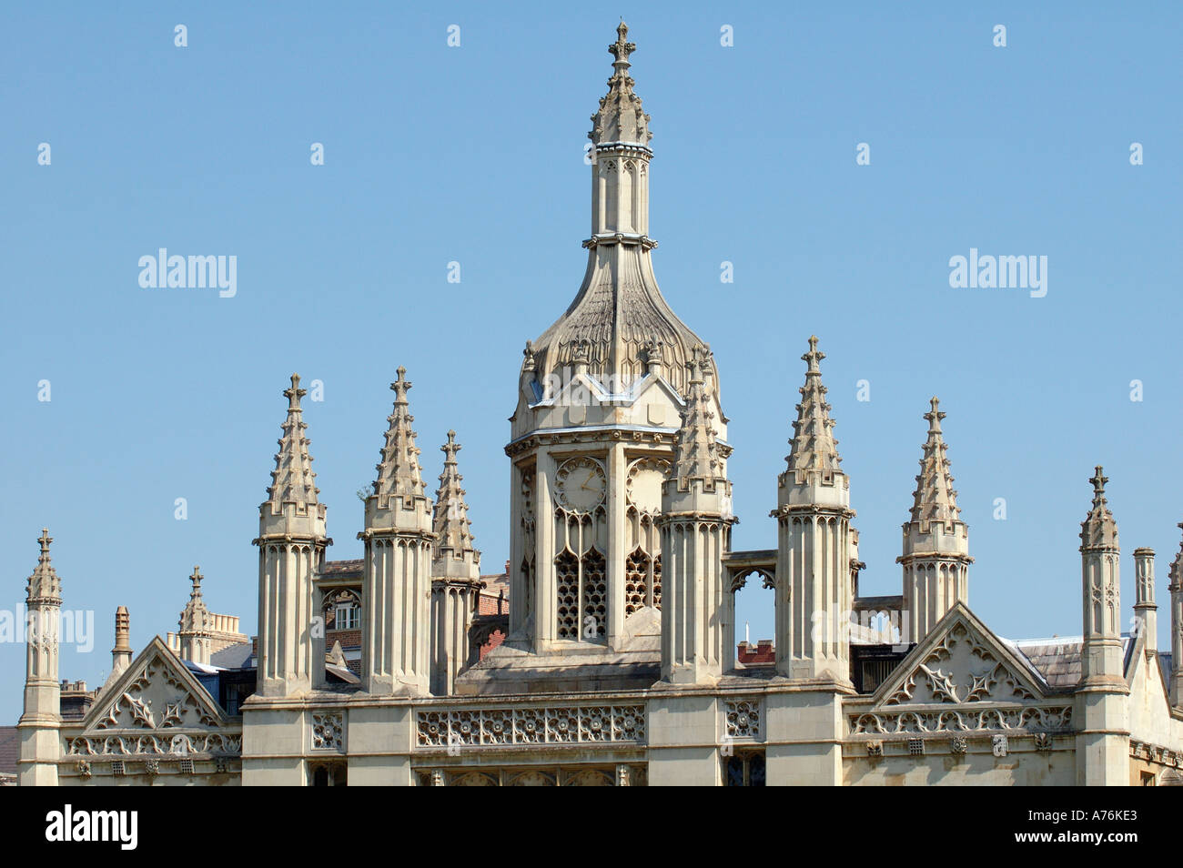 Main Gate of King s College Cambridge England detail by William Wilkins ...