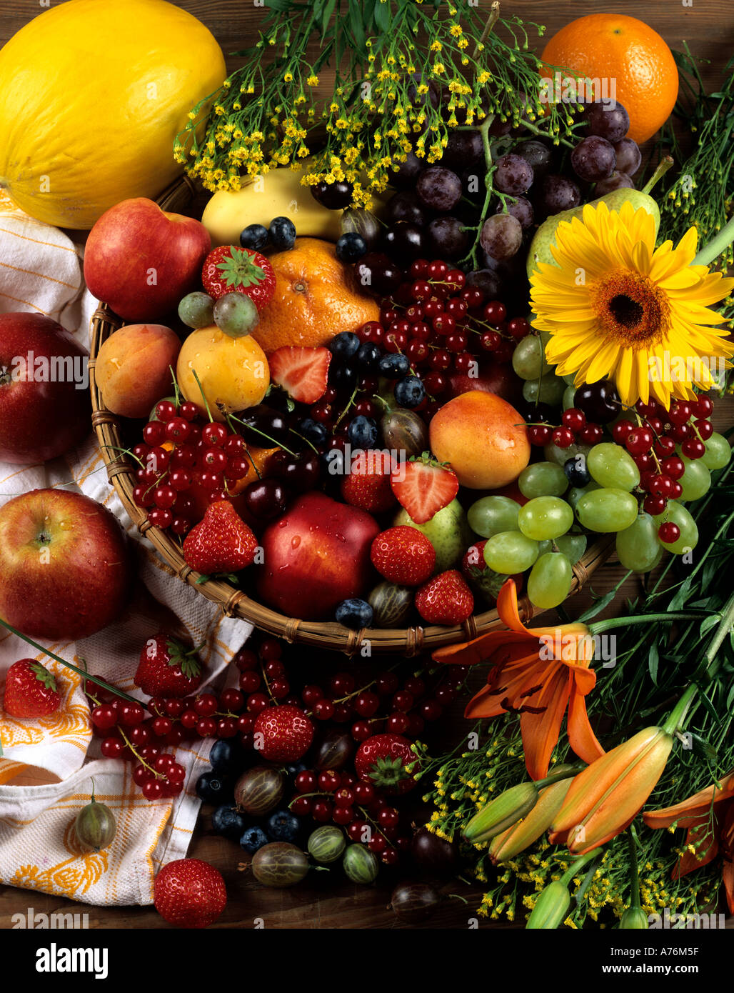 Fruechte Fruits Stock Photo - Alamy