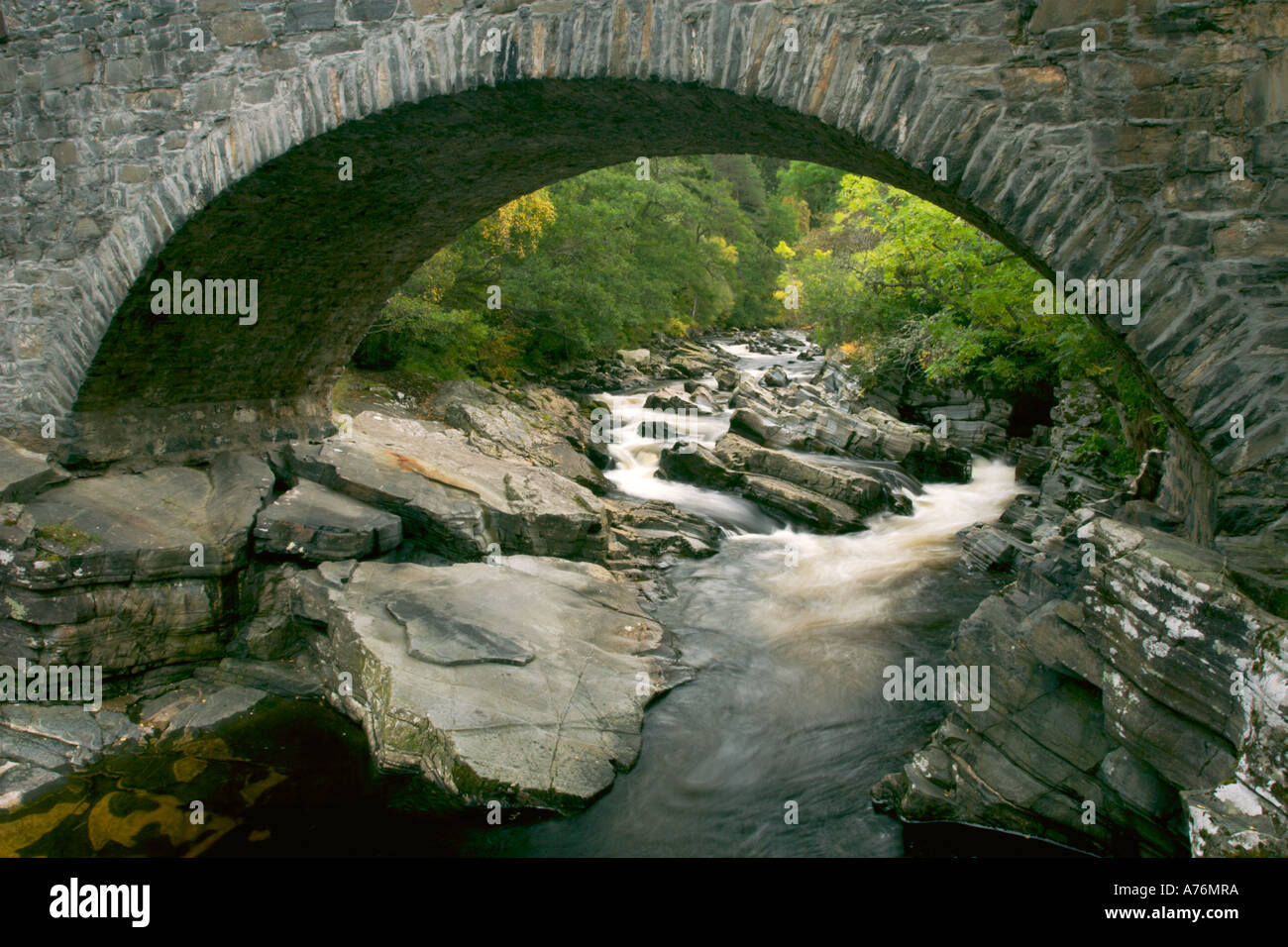 Feshie Bridge, Cairngorms, Scotland Stock Photo - Alamy