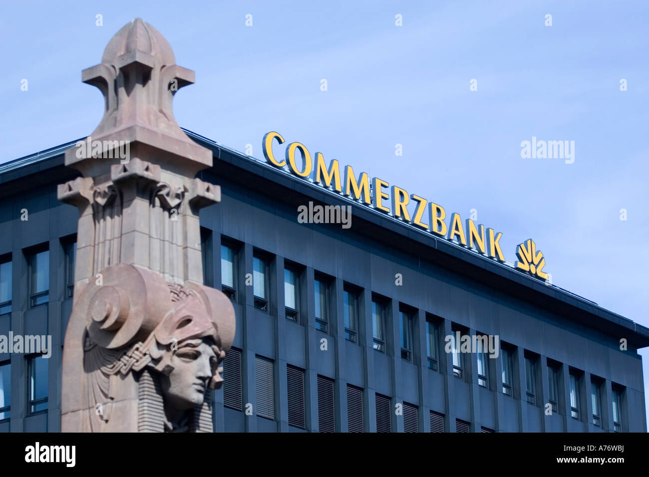 Building of the Commersbank Stock Photo