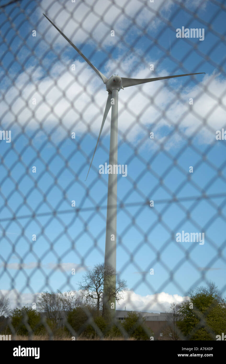 Large (Rotor diameter size aprox 65mt ) wind turbine in close proximity