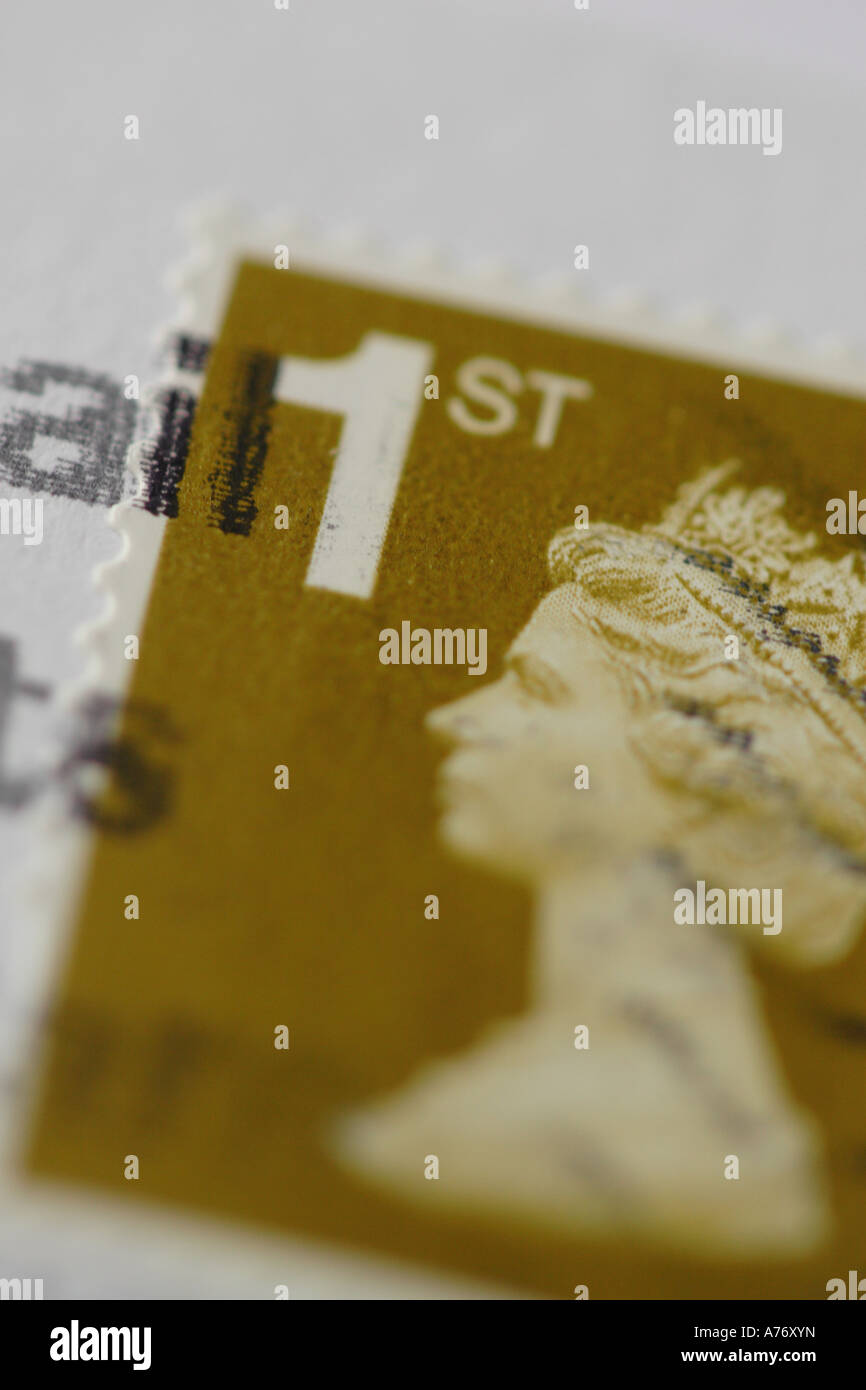 Royal Mail First Class Stamp Letter High Resolution Stock Photography and Images Alamy