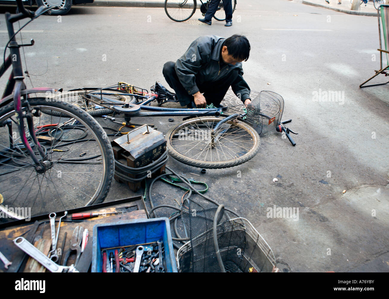 Curbside bike repair hot sale