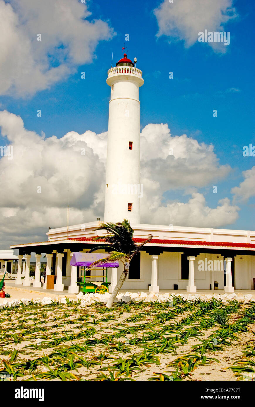 Mexico Cozumel Punta Sur Celarain Lighthouse Stock Photo - Alamy