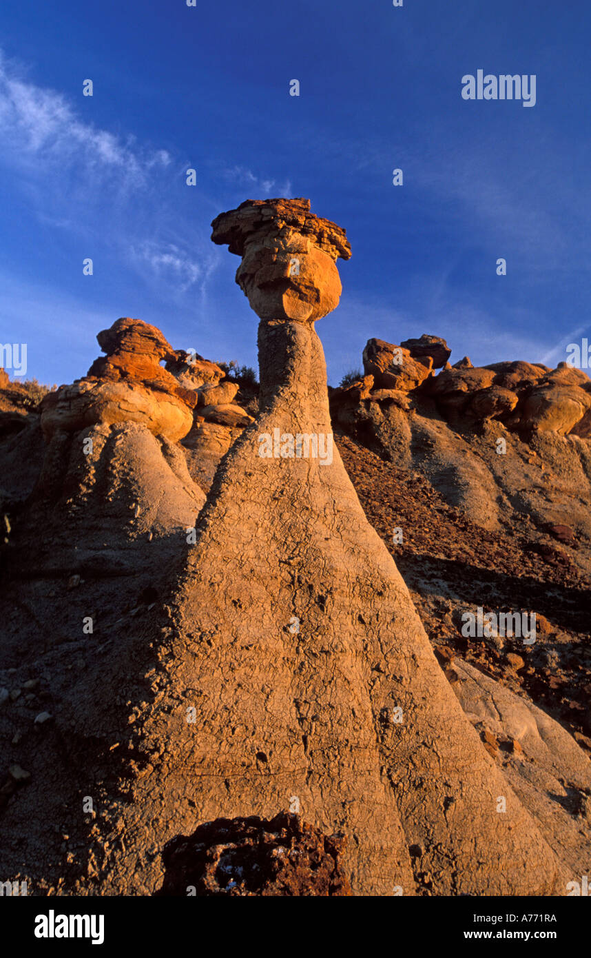 Cap rock in eastern Montana Stock Photo Alamy