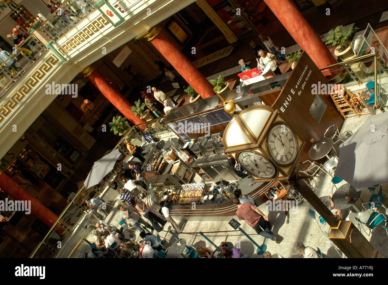 trafford center coffee rest area shopping friendship shops stores