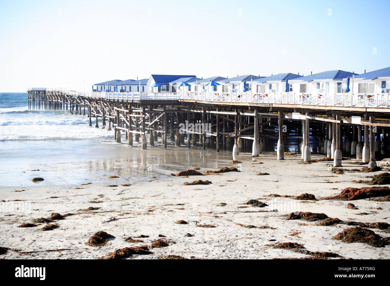 Crystal Pier Hotel At 4500 Ocean Boulevard Pacific Beach San