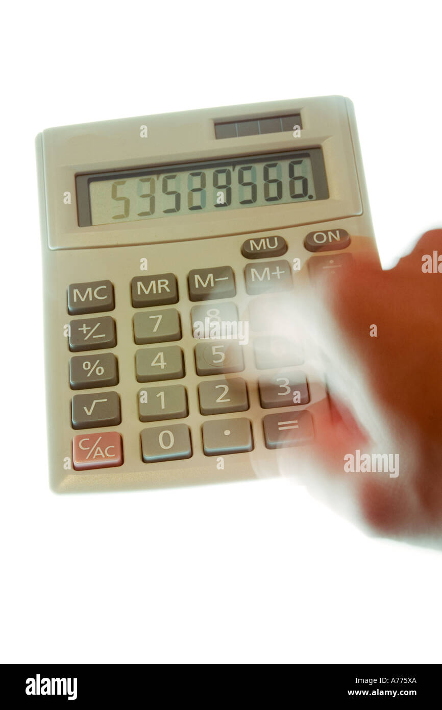 Calculator Stock Photo