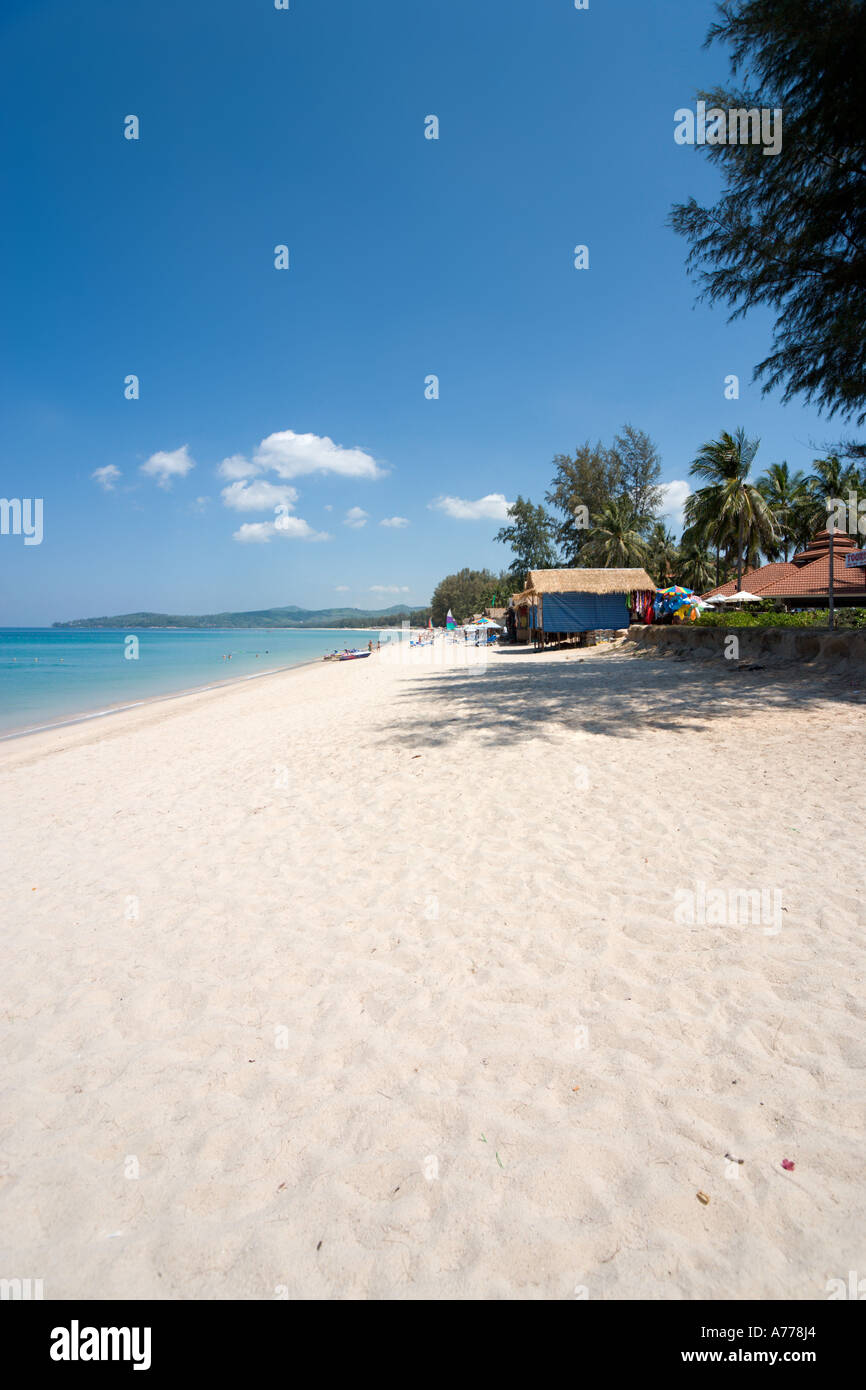 Bang Tao Beach near Dusit Laguna and Laguna Beach Hotels, Phuket, Thailand Stock Photo