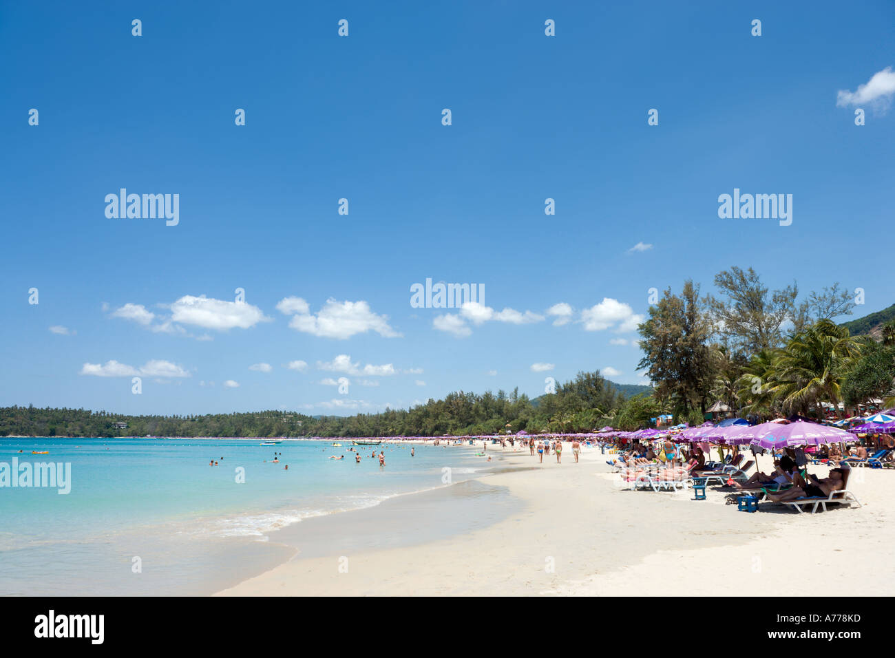 Kata Beach, Phuket, Thailand Stock Photo