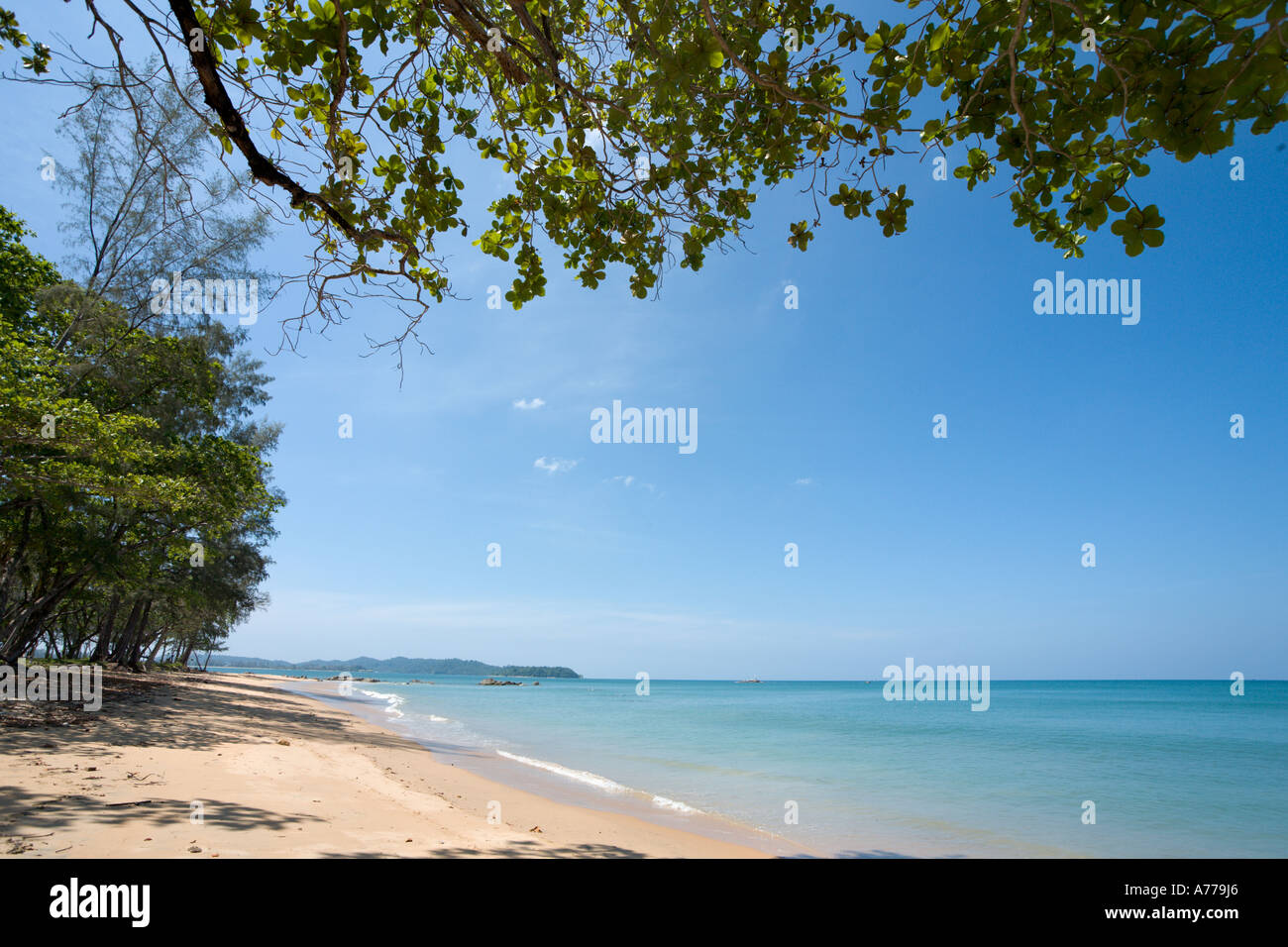 Khao Lak Beach near Khaolak Merlin Hotel, Khao Lak, Phang Nga Province, Thailand Stock Photo