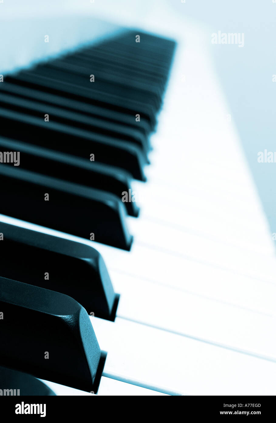 Piano keys. Picture by Patrick Steel patricksteel Stock Photo