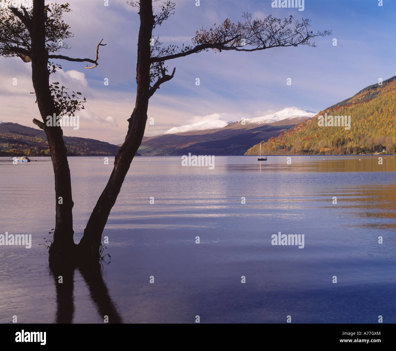 Loch Tay at Kenmore, Perth and Kinross, Scotland, UK Stock Photo Alamy