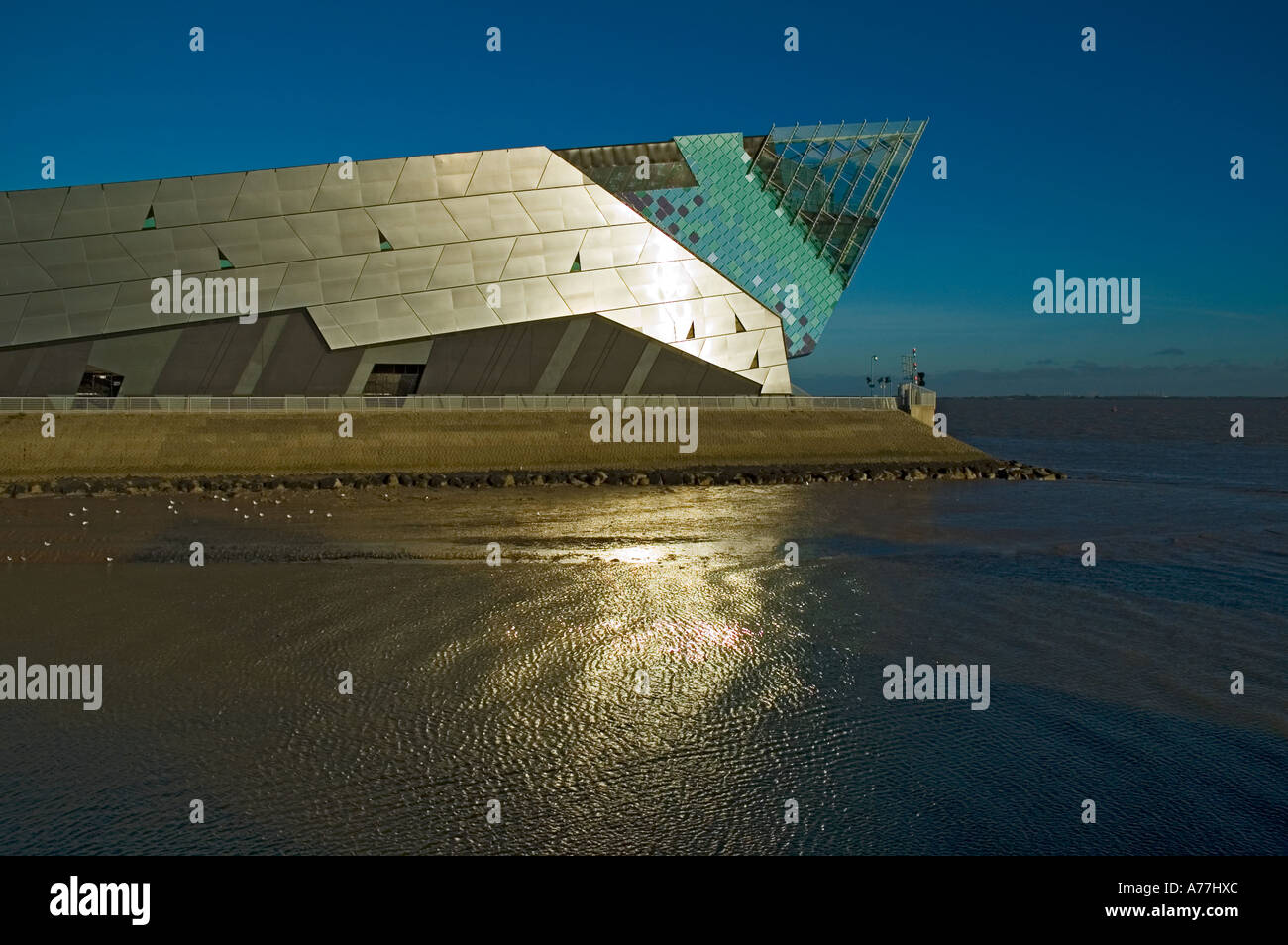 The Deep aquarium in the City of Hull, Yorkshire, England, UK. Designed