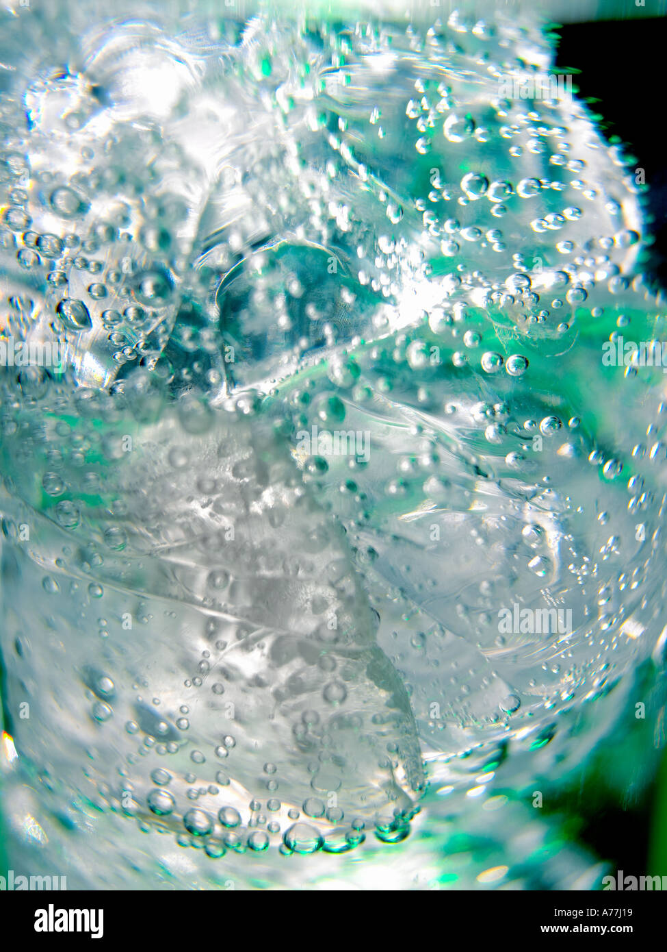 gin and tonic with ice Stock Photo Alamy