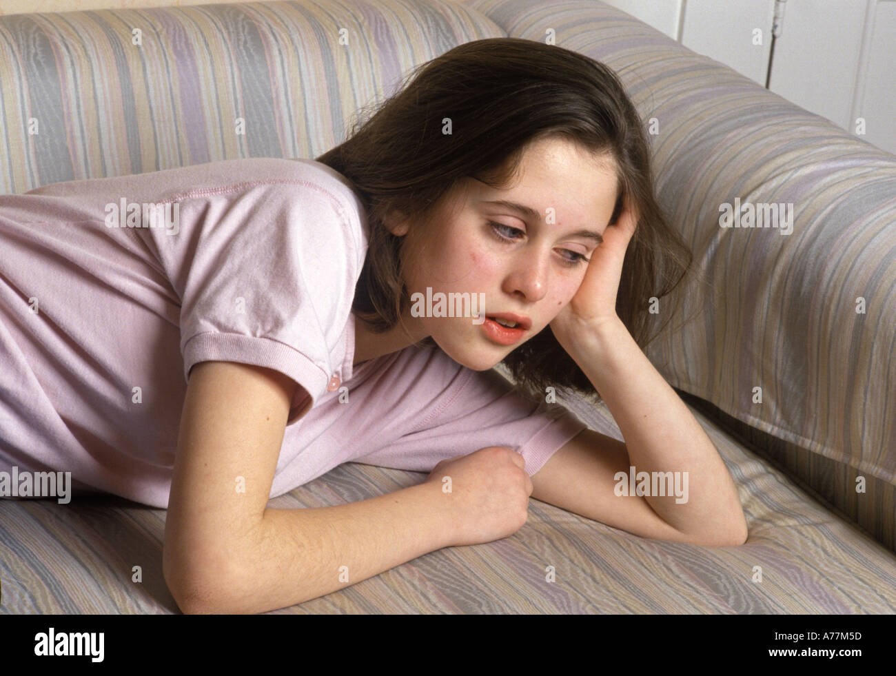 Worried teenager hi-res stock photography and images - Alamy