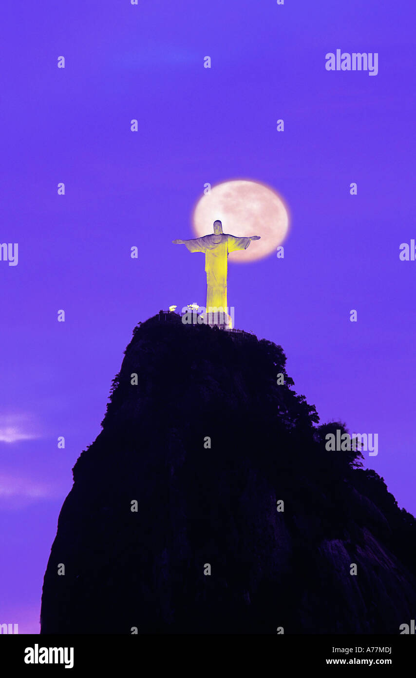 christ the redeemer moon