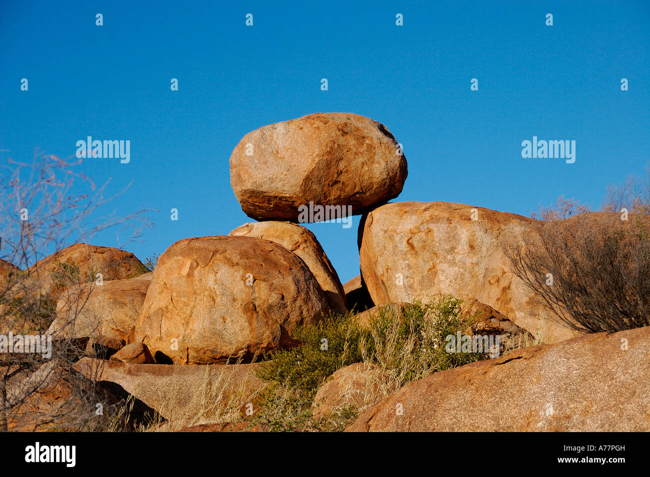 The remarkable geological formations of the Devils Marbles have been