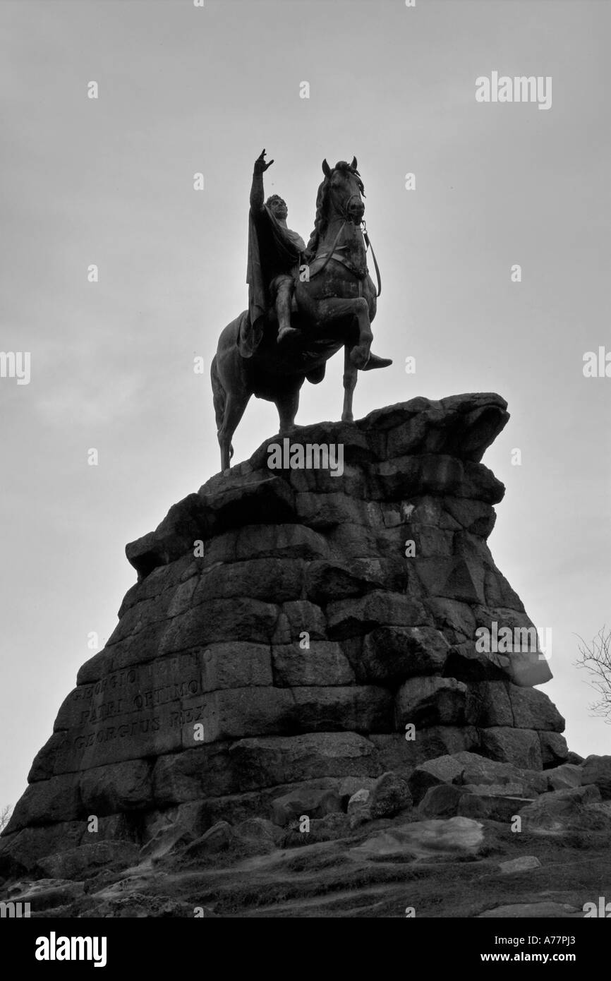 The Copper Horse statue of King III, Windsor Great Park Stock Photo Alamy