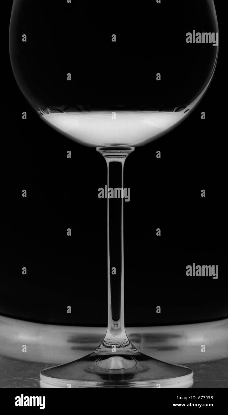 glass of wine Stock Photo