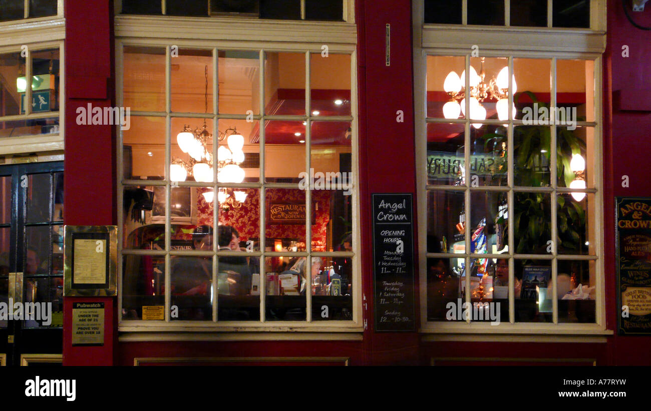 A London pub in Charing Cross Road in the West End Stock Photo Alamy