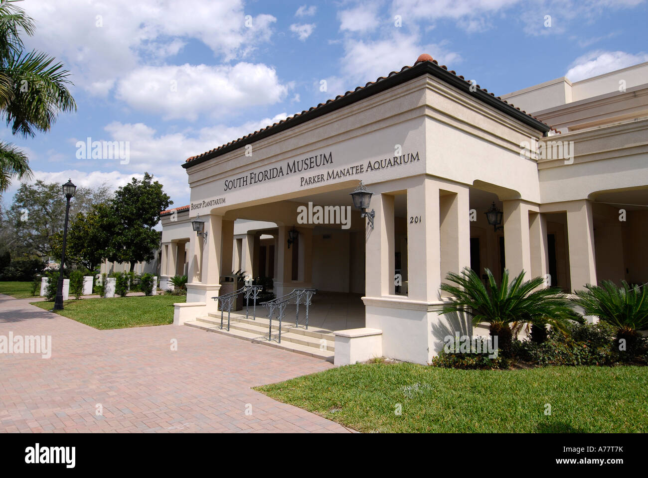 South Florida Museum and and Parker Manatee Aquarium located in downtown