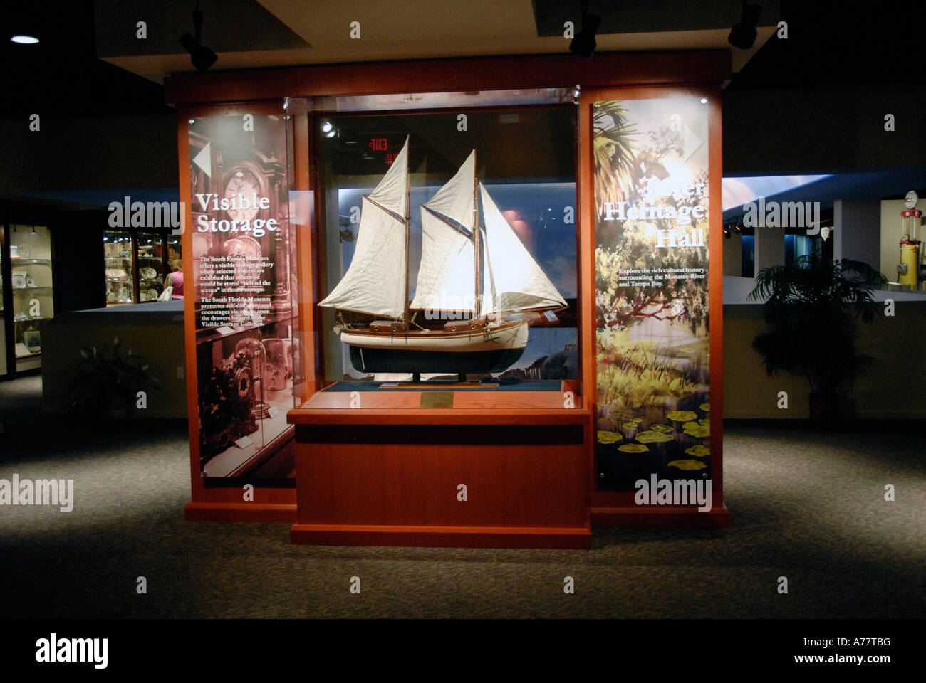 South Florida Museum and and Parker Manatee Aquarium located in downtown