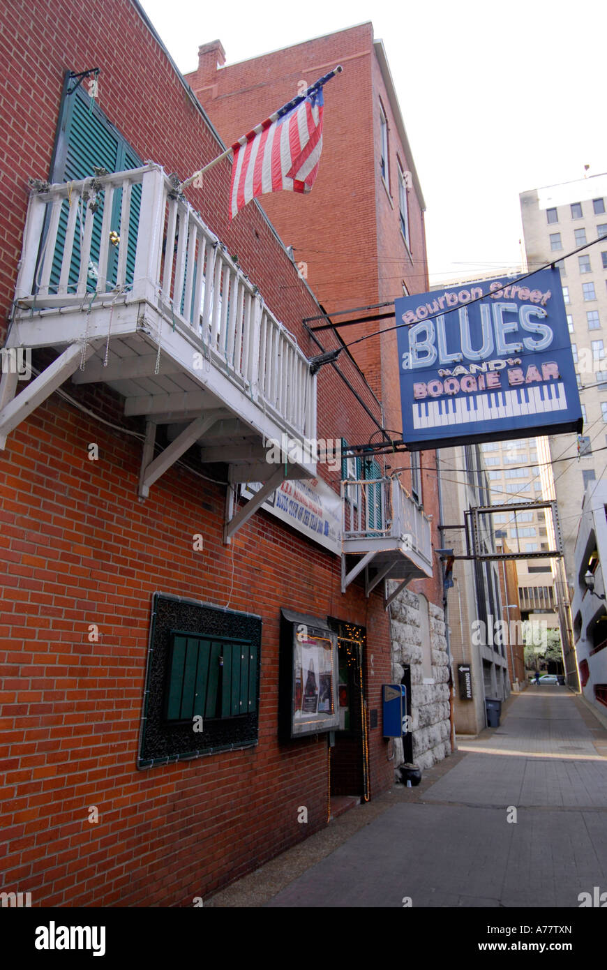 Printer alley entertainment area nashville hires stock photography and