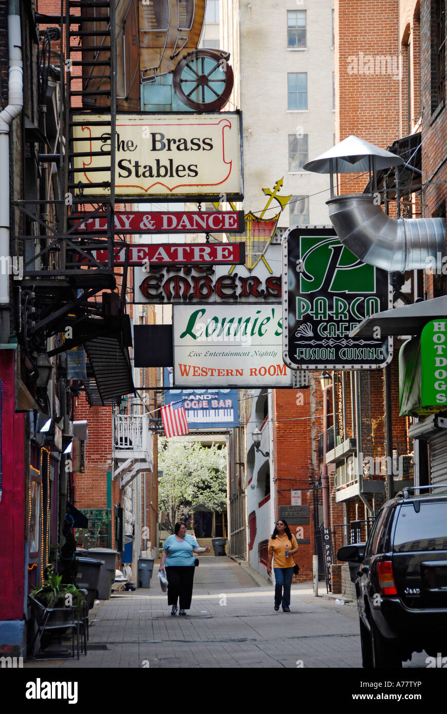 Printer s Alley Entertainment Area Nashville Tennessee TN Tenn US USA