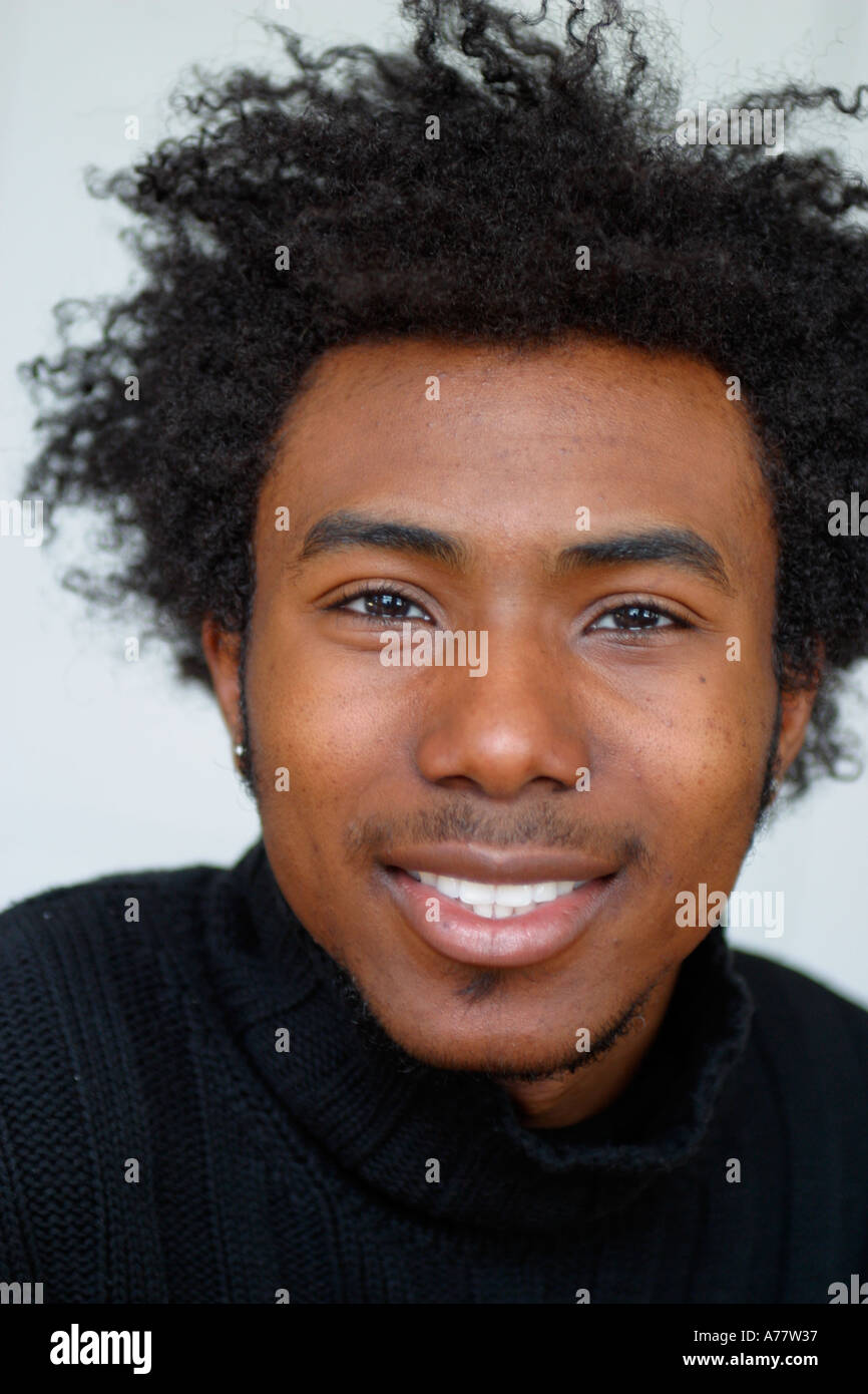 African American Man Relaxing At Home Stock Photo 3837238 Alamy