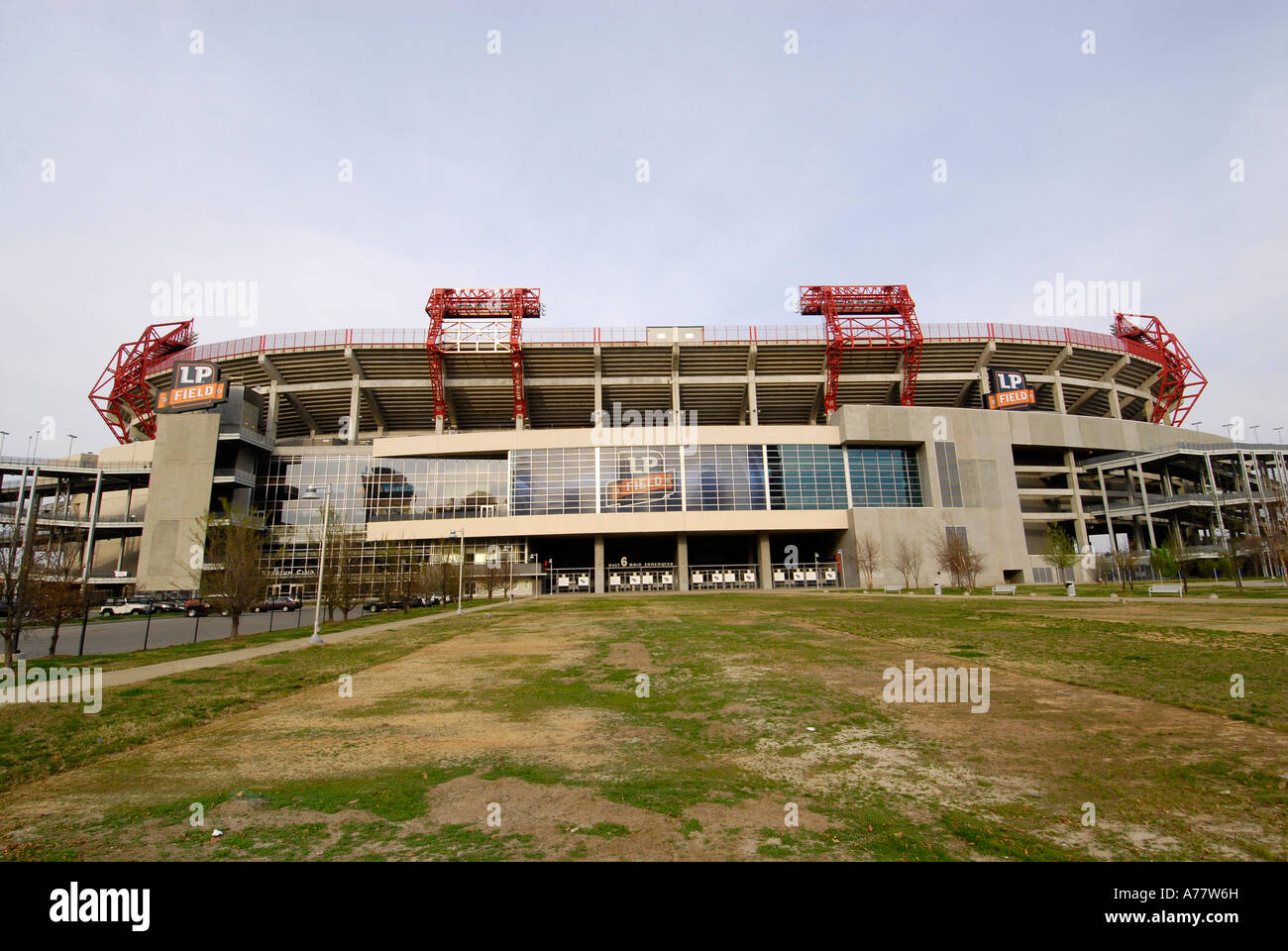 LP Field Tennessee Titans NFL Football Team Stadium Nashville Tennessee TN Stock Photo