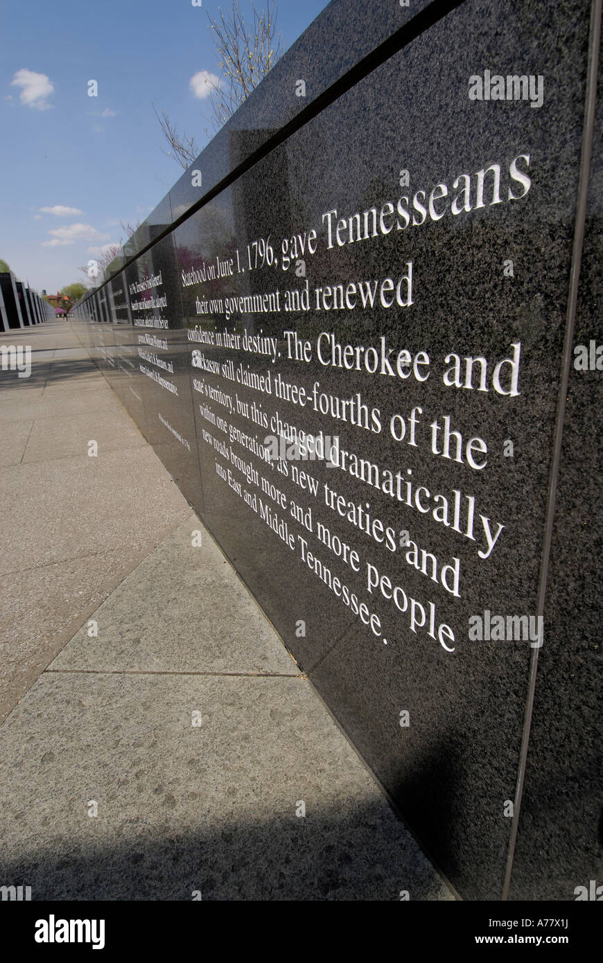 Granite Timeline of Tennessee and American History Tennessee