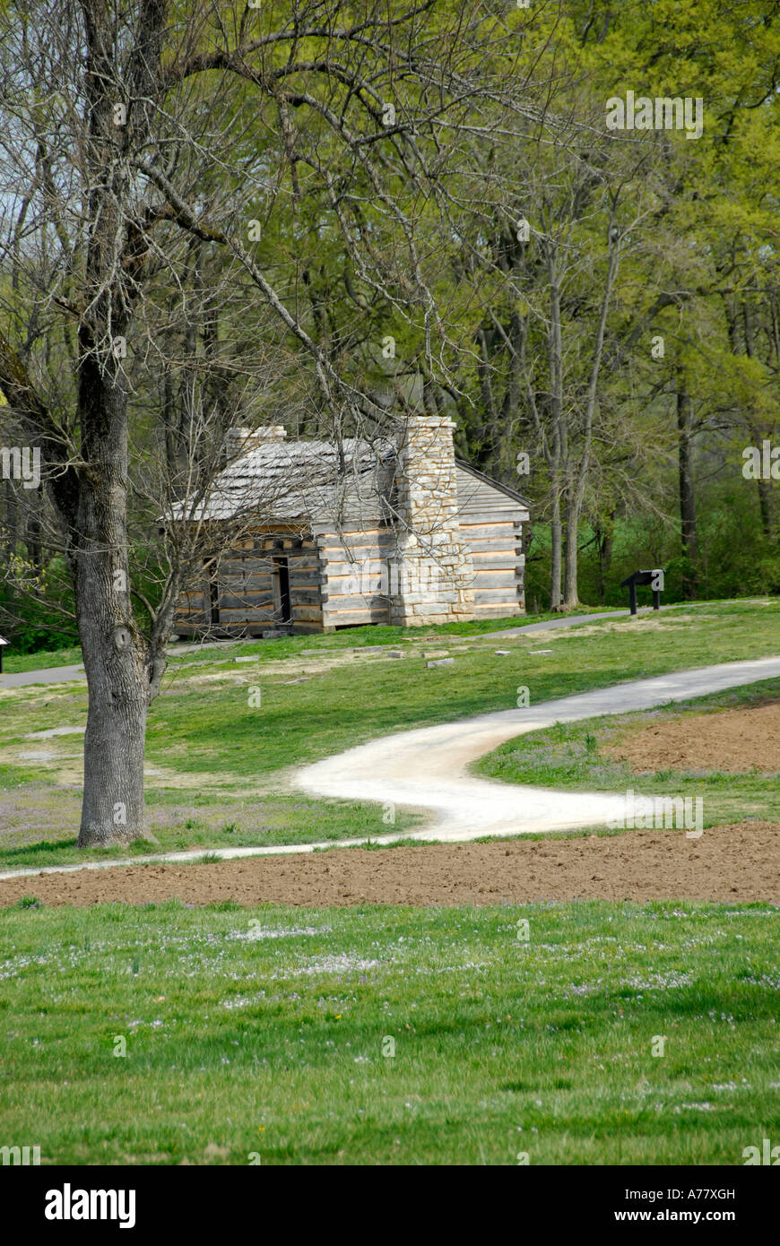 Grounds of Hermitage Home and Museum of Andrew Jackson near Nashville