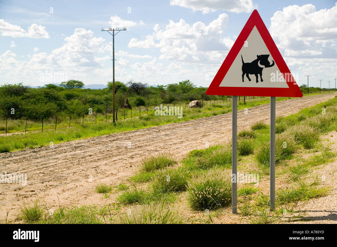 Funny road signs in Africa Stock Photo - Alamy