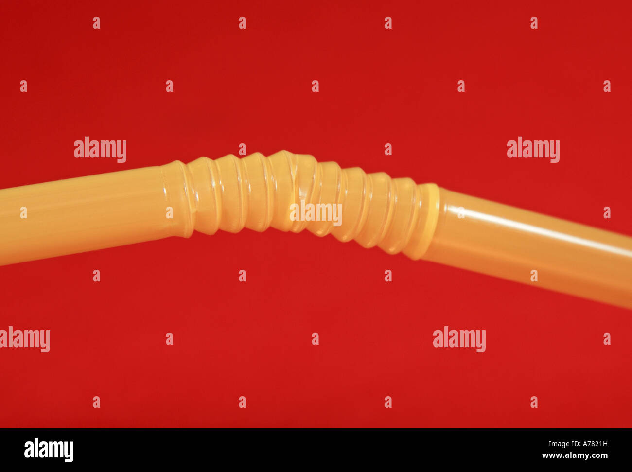 FLEXIBLE DRINKING STRAW Stock Photo Alamy
