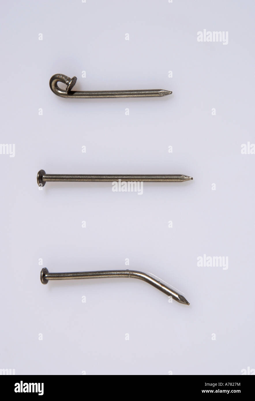 NAILS VARIATIONS Stock Photo